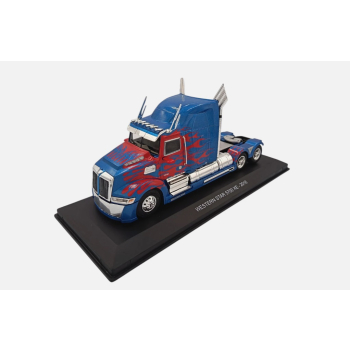 Western Star 5700 EX 2011 blue/red - skala 1:43 - Hachette